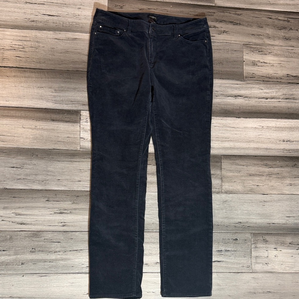 Ann Taylor Men’s Black Corduroy Straight Leg Pants - Picture 2 of 11